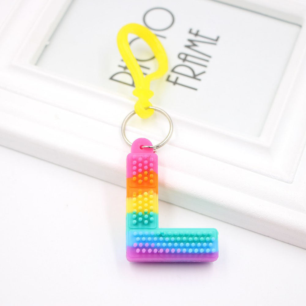 Wholesale PVC Unzip Toy Keychain